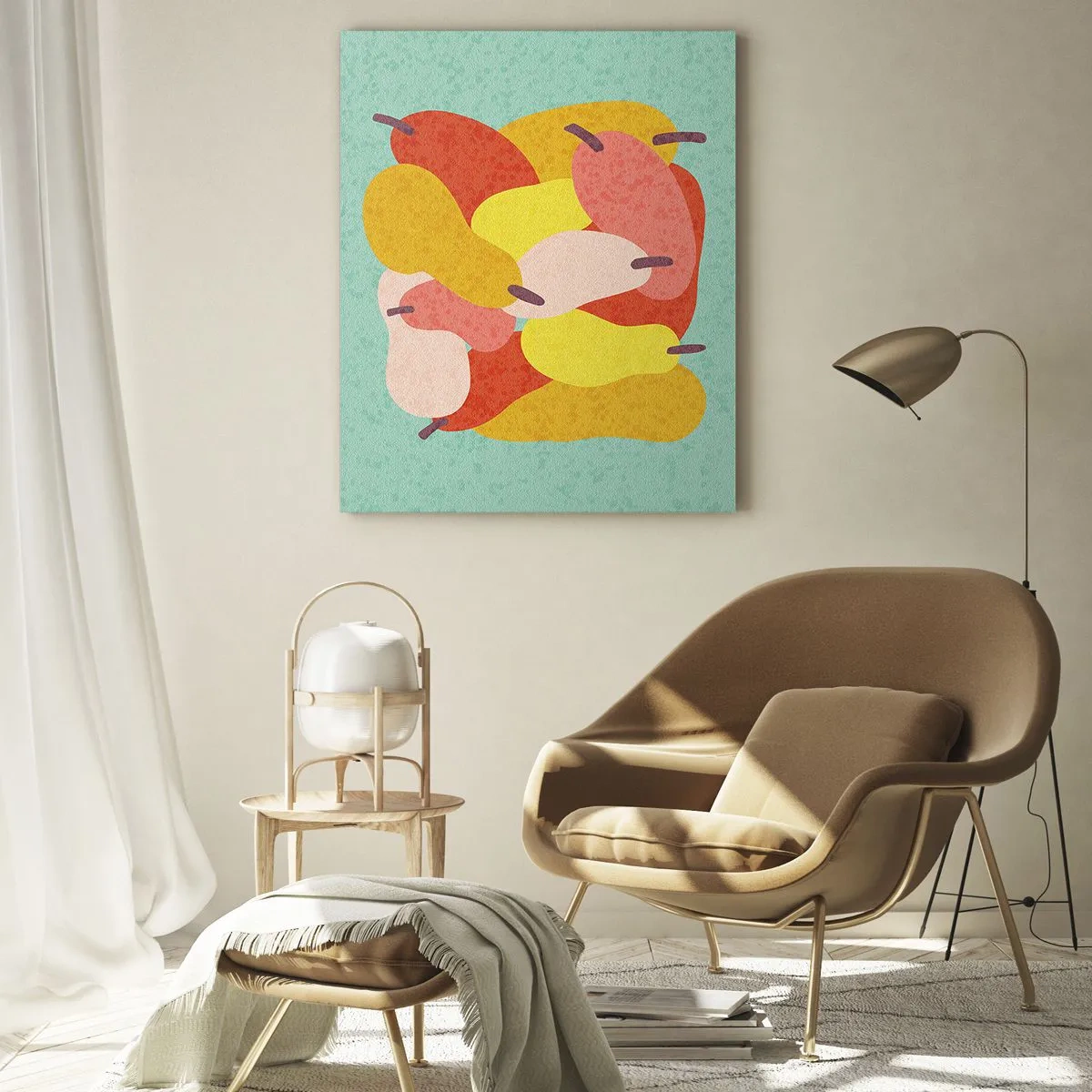 Billede på glas - Smag på sommersolen - 50x70 cm
