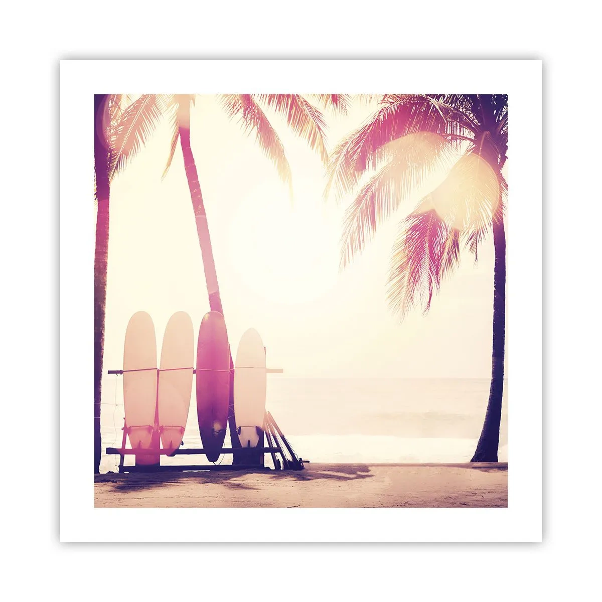 Plakat - Det bliver en fantastisk dag - 50x50 cm