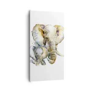 Lærredstryk - Billede på lærred - Der er intet sted som hos mor - 65x120 cm