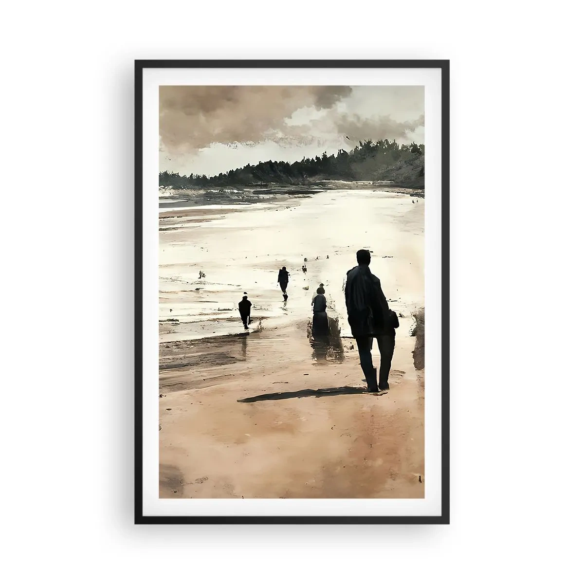 Plakat i sort ramme - Indkaldt - 61x91 cm