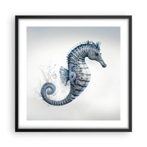 Plakat i sort ramme - En subtil vittighed fra naturen - 50x50 cm