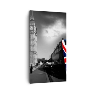 Lærredstryk - Billede på lærred - Stolt og stor - 45x80 cm