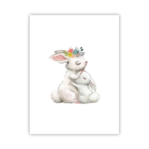 Plakat - Der er intet sted som hos mor - 30x40 cm