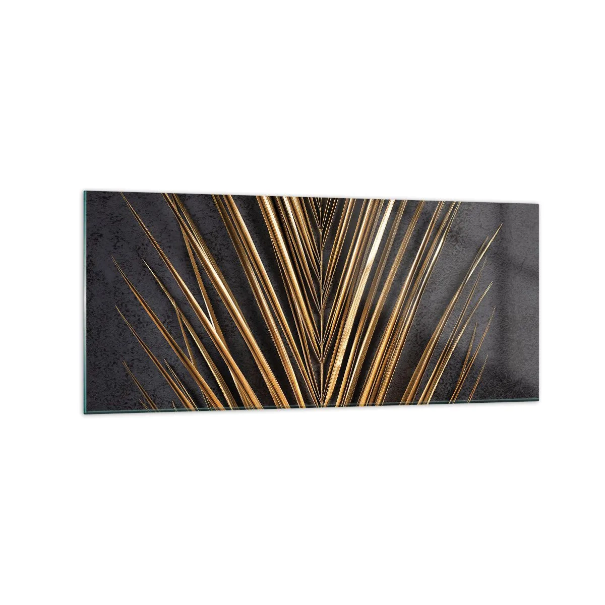 Billede på glas - Tropernes guld - 120x50 cm