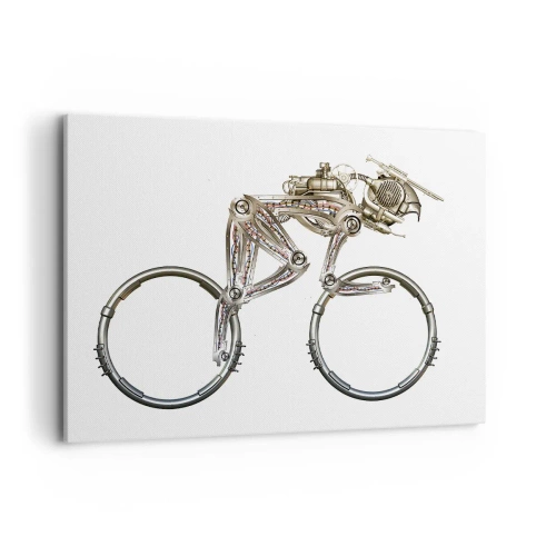 Lærredstryk - Billede på lærred - En fantastisk maskine - 100x70 cm