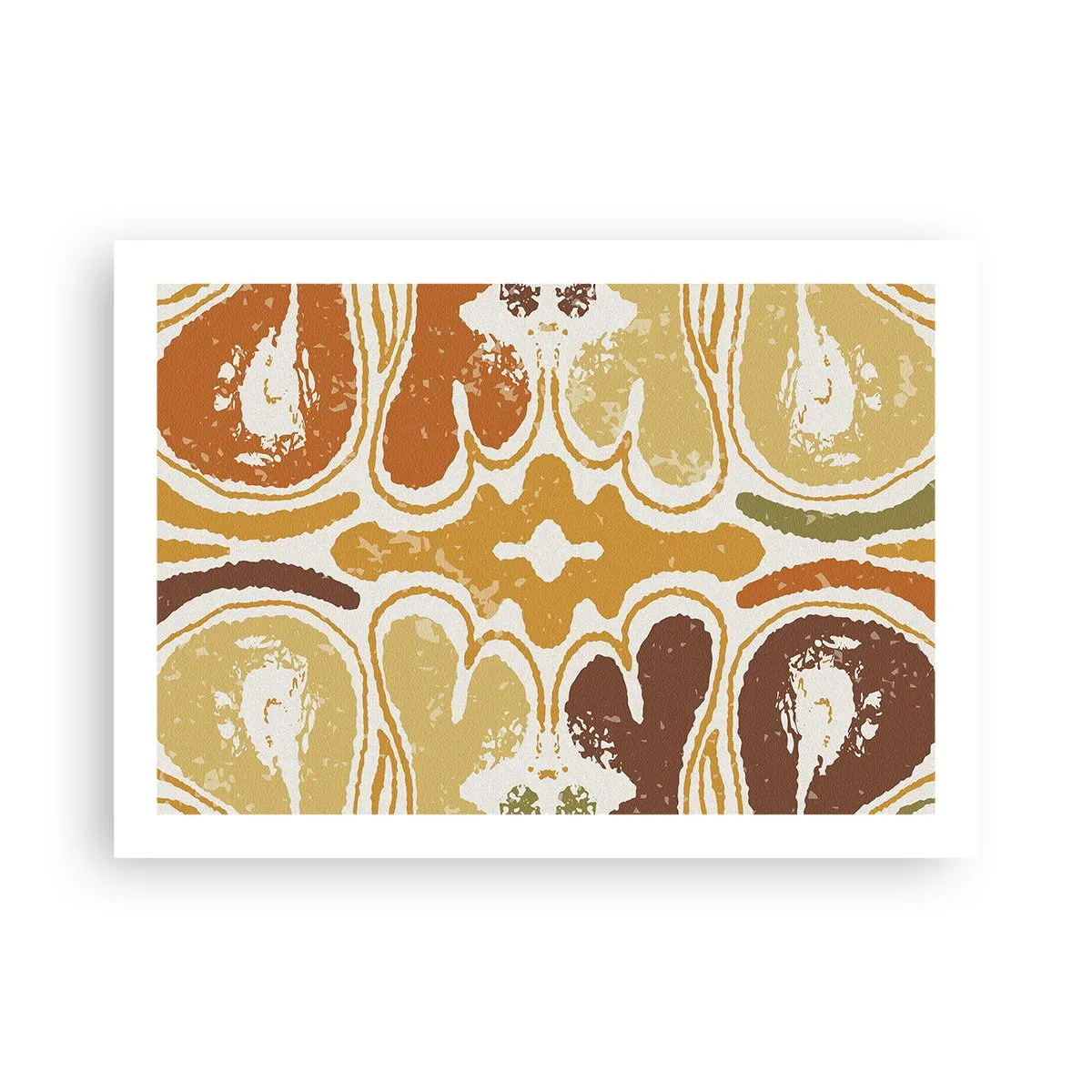 Plakat - Sentimental abstraktion - 70x50 cm