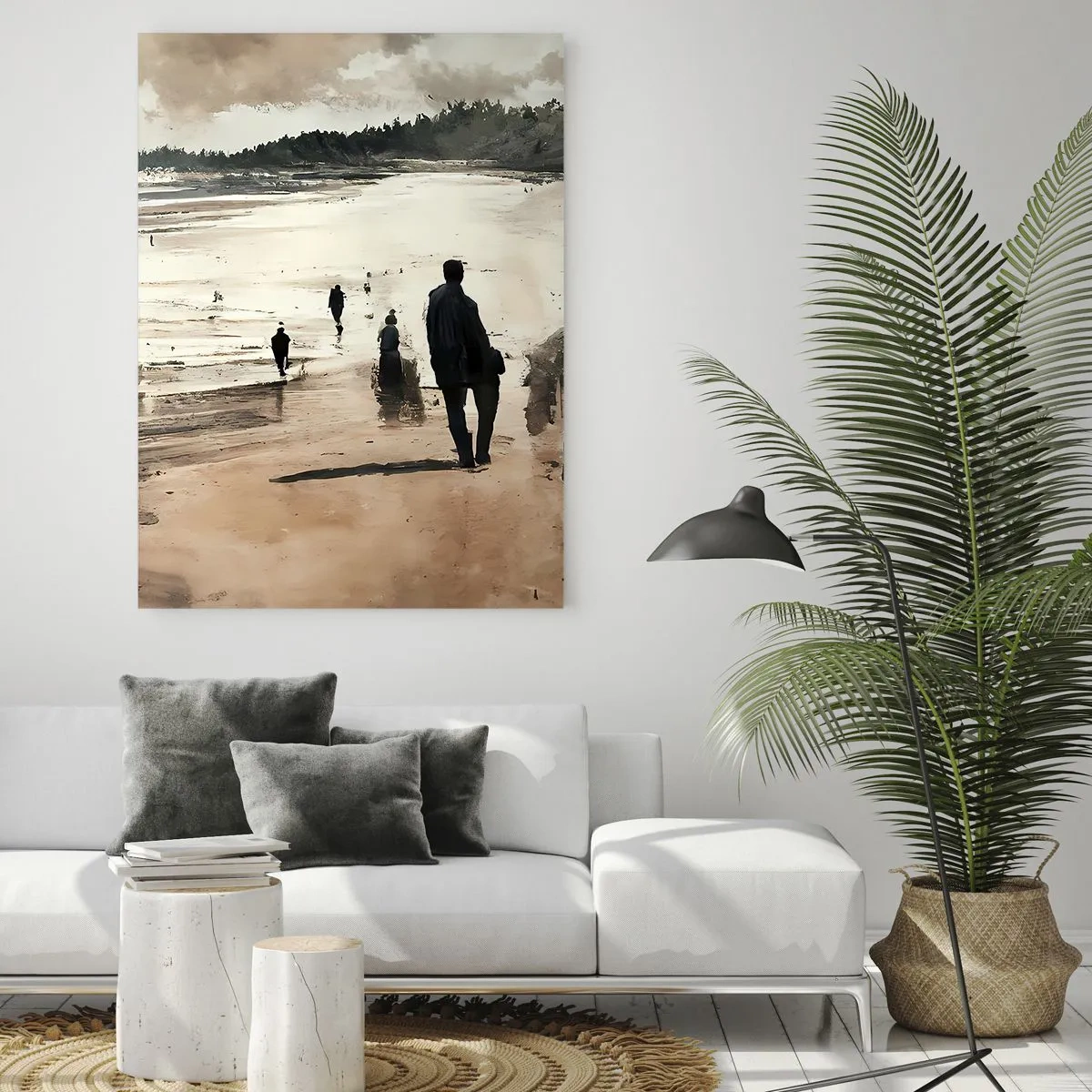 Billede på glas - Indkaldt - 50x70 cm