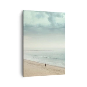 Lærredstryk - Billede på lærred - På jagt efter fred - 50x70 cm