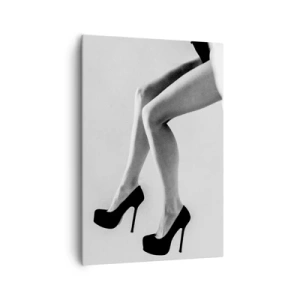 Lærredstryk - Billede på lærred - Evig kvindelighed - 70x100 cm