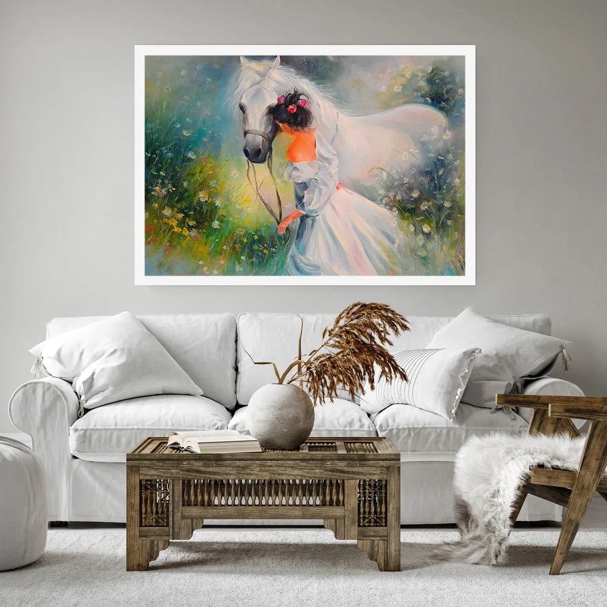 Plakat - Som fra en smuk drøm - 91x61 cm