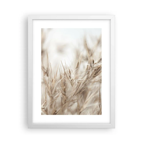 Plakat i hvid ramme - Eng og vind - 30x40 cm