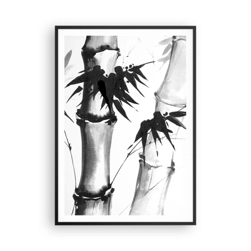 Plakat i sort ramme - Nærbillede af Orienten - 70x100 cm