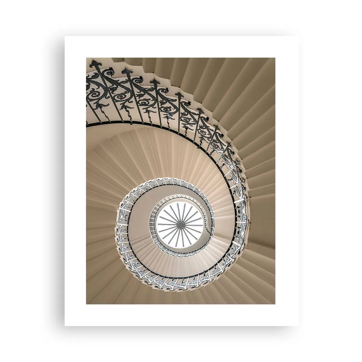 Plakat - I midten af en skal - 40x50 cm