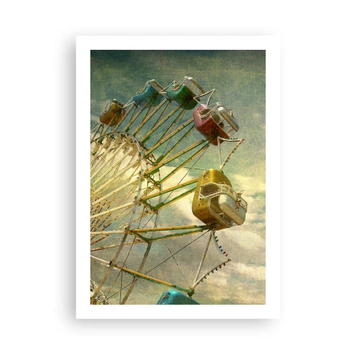 Plakat - Vil være, vil være sjov.... - 50x70 cm