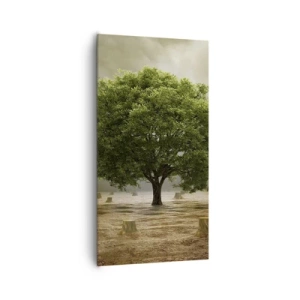 Lærredstryk - Billede på lærred - Alt håb - 65x120 cm