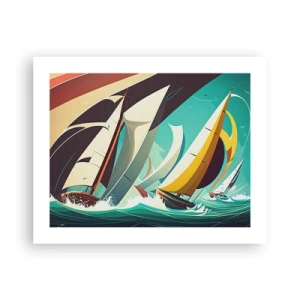 Plakat - Tæt på og personligt med elementerne - 50x40 cm