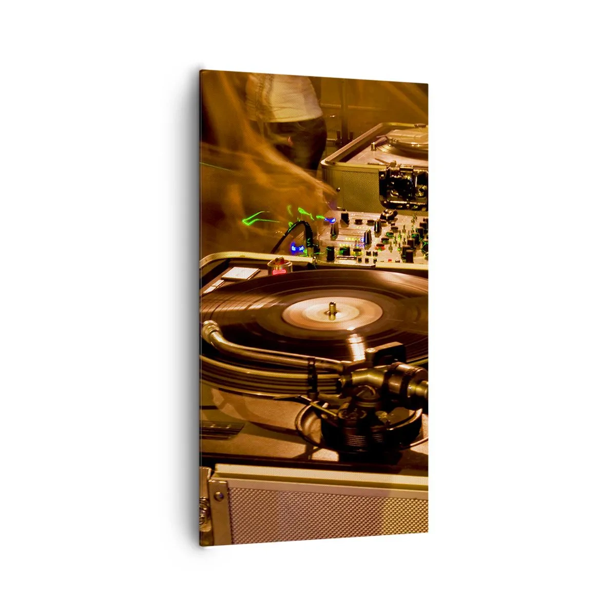 Lærredstryk - Billede på lærred - Kan du mærke kraften? - 65x120 cm