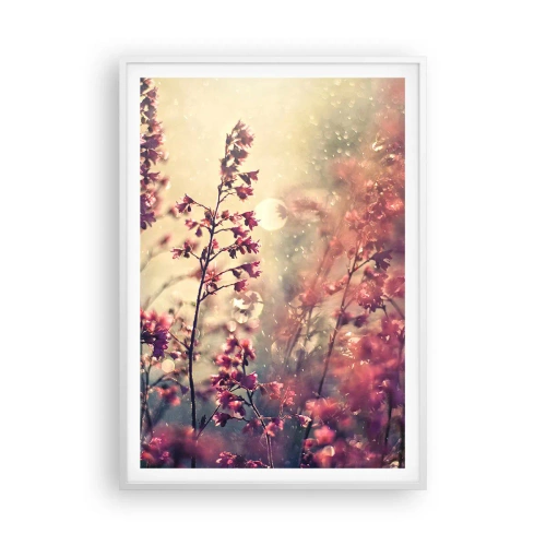 Plakat i hvid ramme - Hemmelig have - 70x100 cm