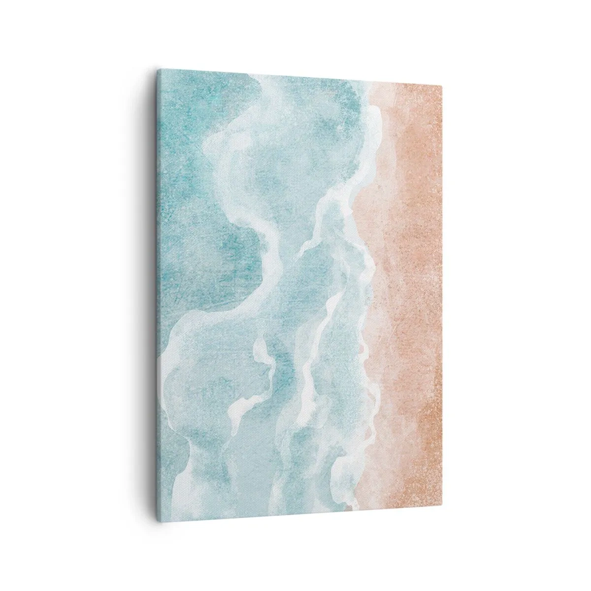 Lærredstryk - Billede på lærred - Abstraktion af skyer - 50x70 cm