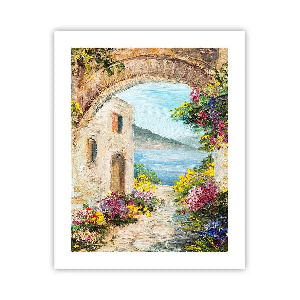 Plakat - Charmen af kystlandskabet - 40x50 cm