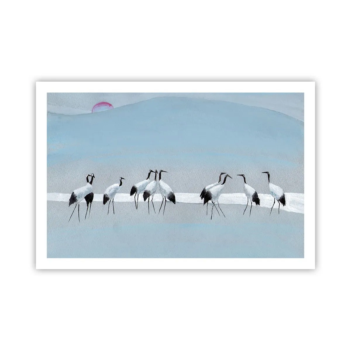 Plakat - Efter en varm dag - 91x61 cm