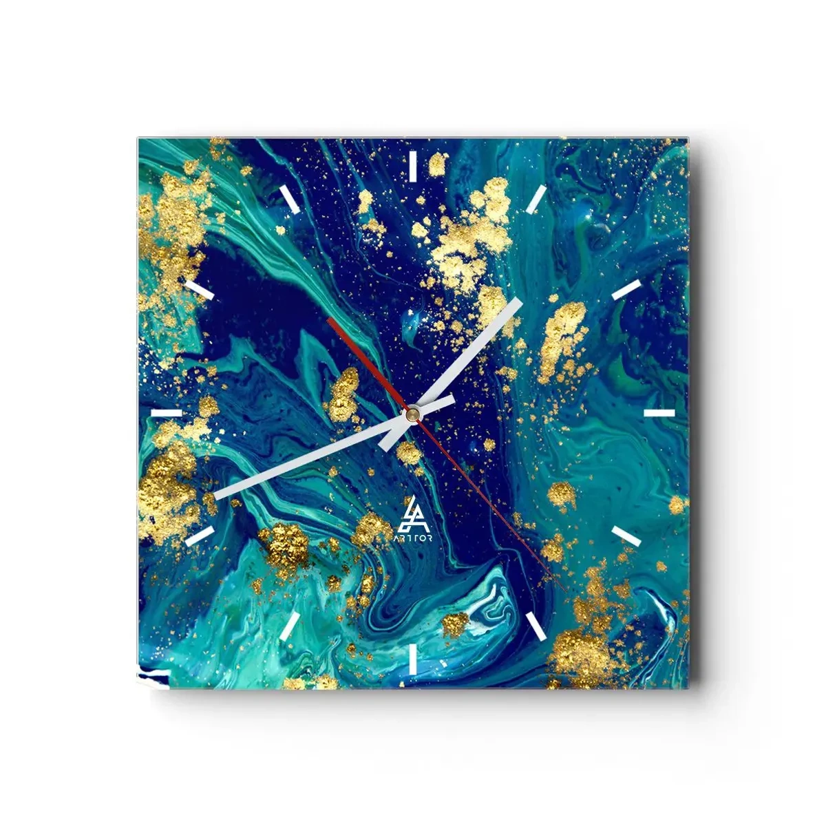 Vægur, Uret - Solblade  - 40x40 cm
