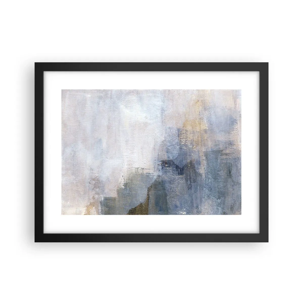 Plakat i sort ramme - Farvetoner og akkorder - 40x30 cm