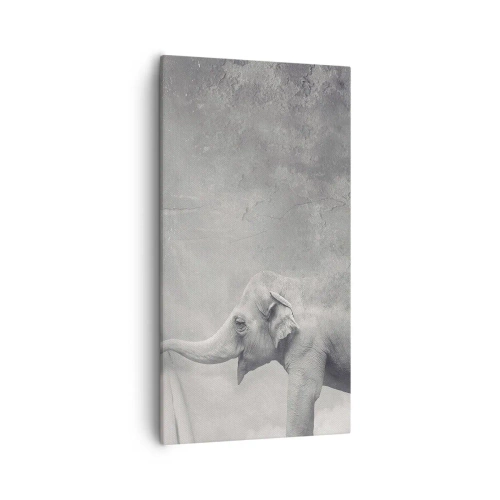 Lærredstryk - Billede på lærred - Afslør hemmeligheden - 55x100 cm