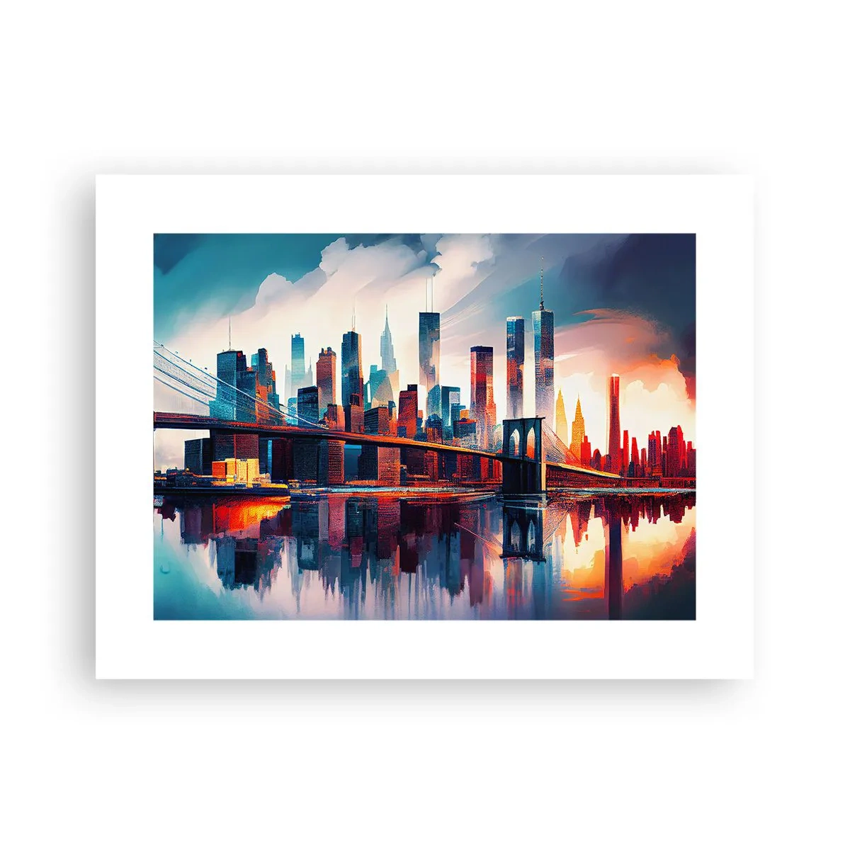 Plakat - Fænomenale New York - 40x30 cm