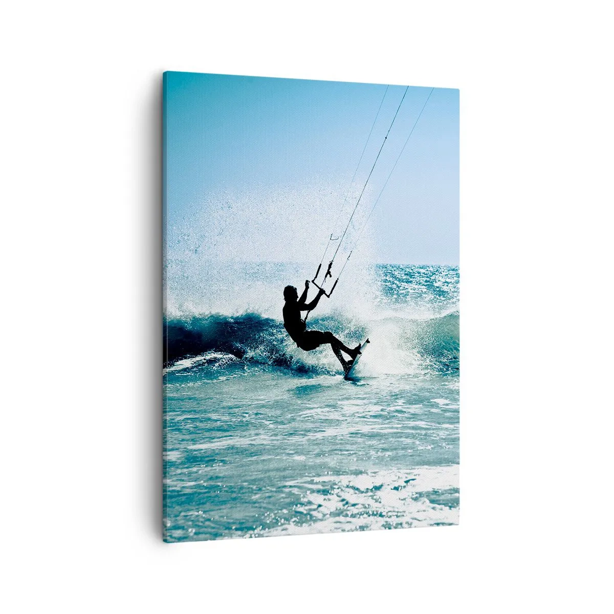 Lærredstryk - Billede på lærred - Lad dig rive med - 50x70 cm