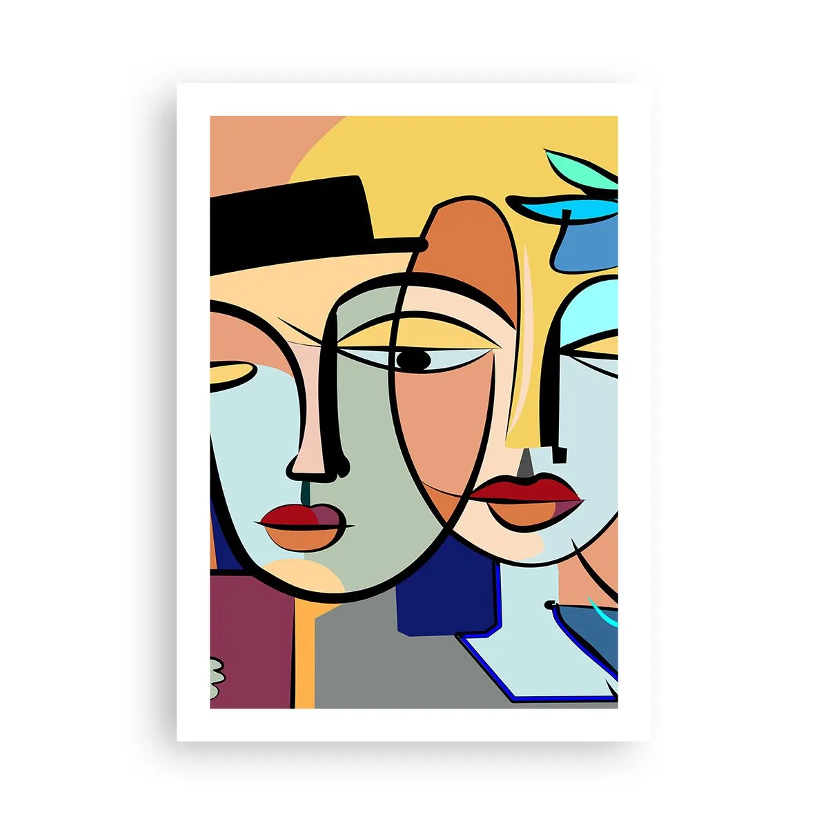 Plakat - Picassos randez vous - 50x70 cm