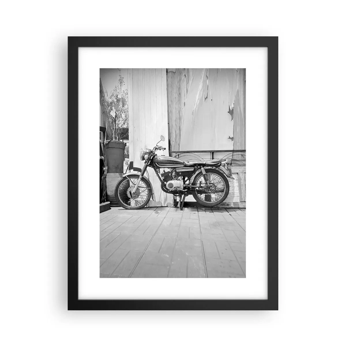 Plakat i sort ramme - Klassikere frem for alt - 30x40 cm