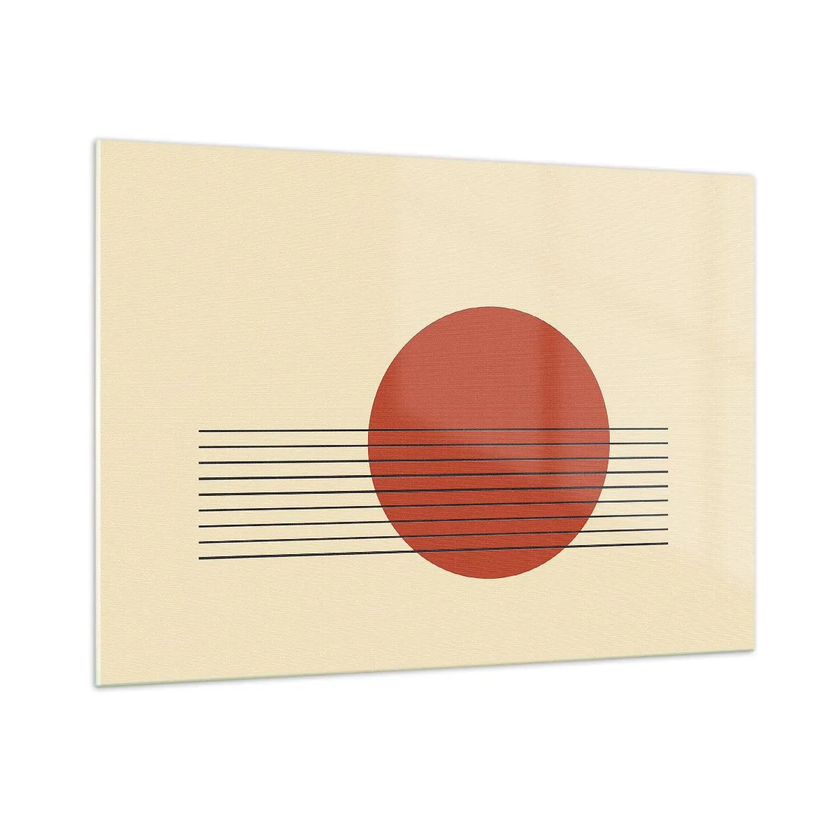 Billede på glas - Og så videre - 100x70 cm