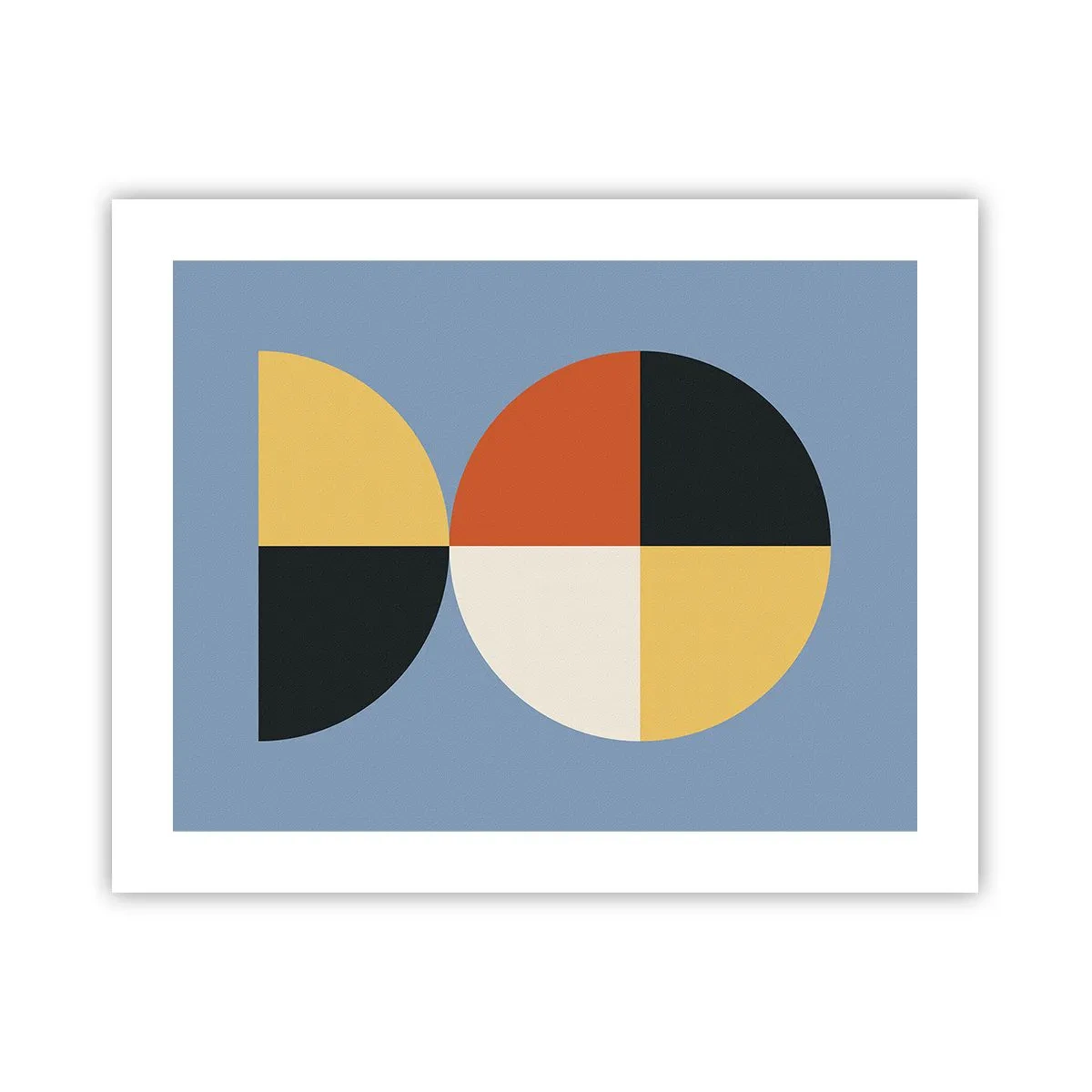 Plakat - Se og tæl - 50x40 cm