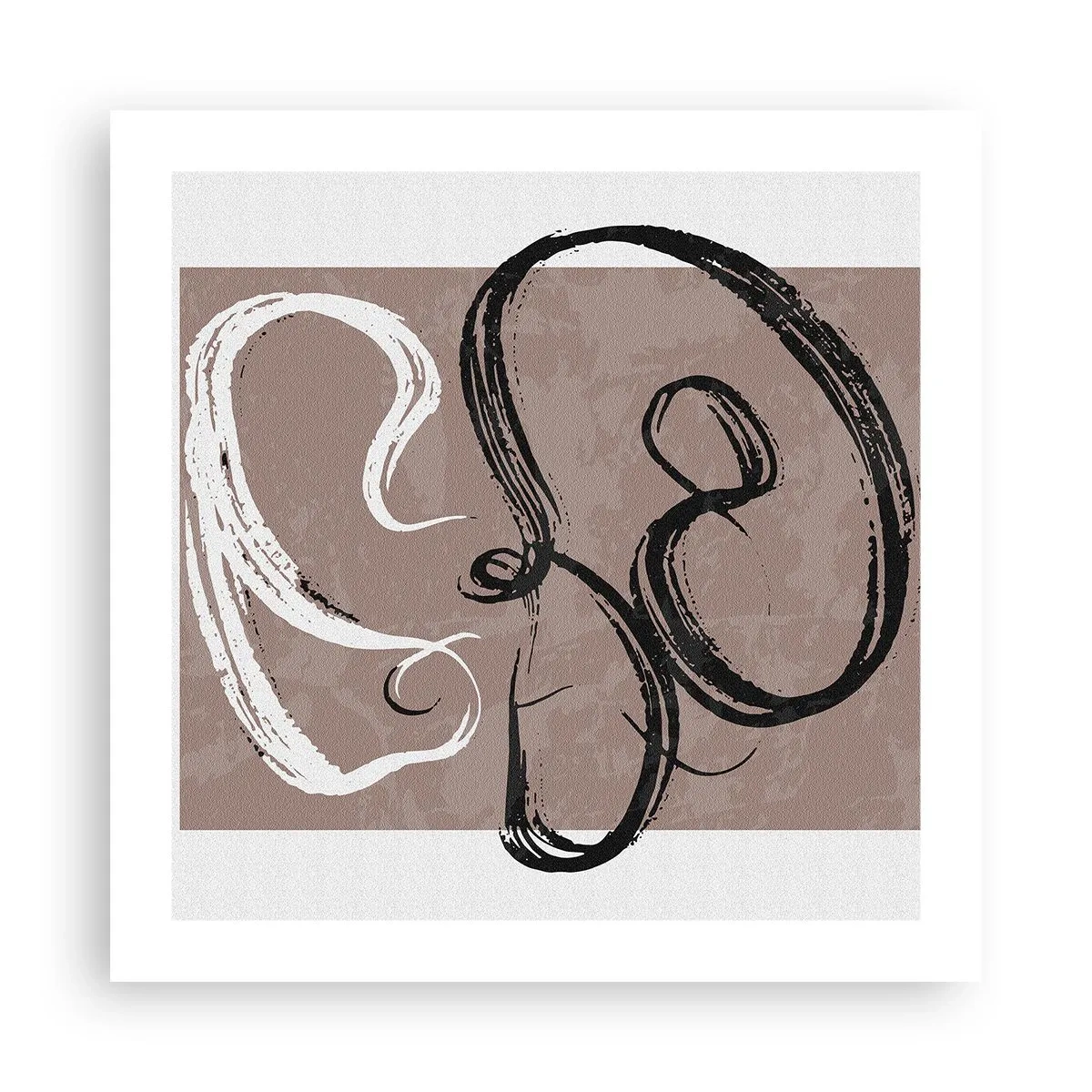 Plakat - Komposition - en søgen efter fuldstændighed - 50x50 cm