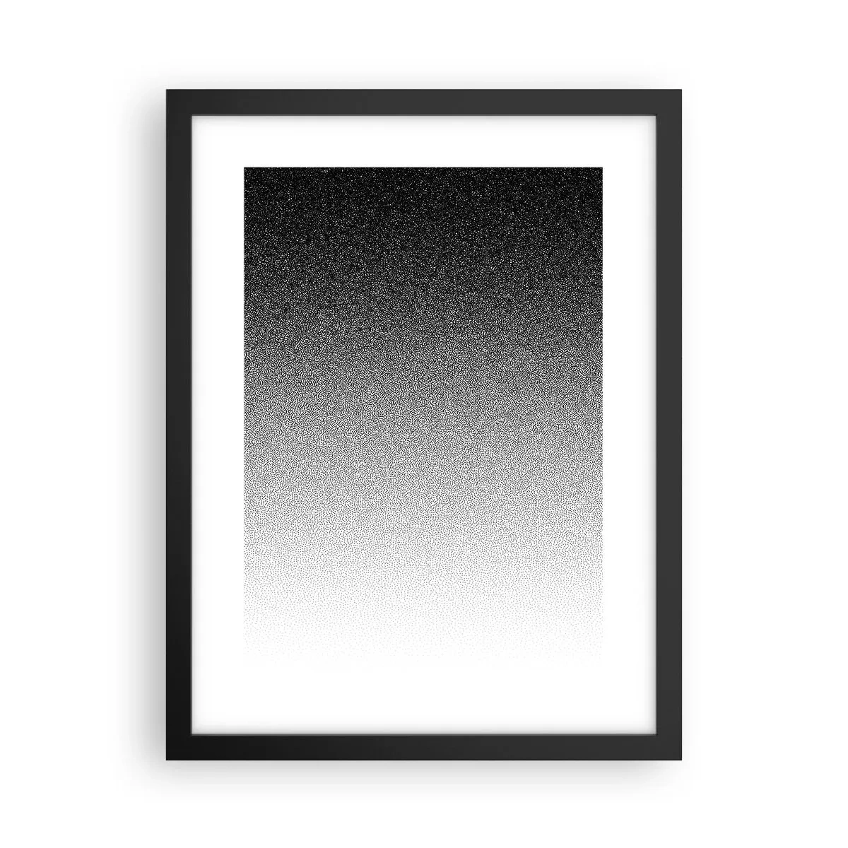 Plakat i sort ramme - På vej mod lyset - 30x40 cm