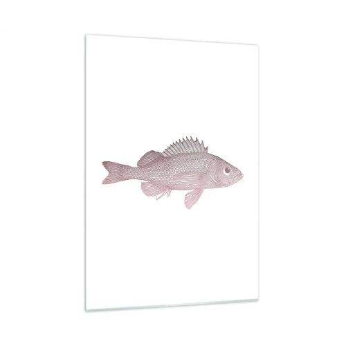 Billede på glas - Fisk med store øjne - 50x70 cm