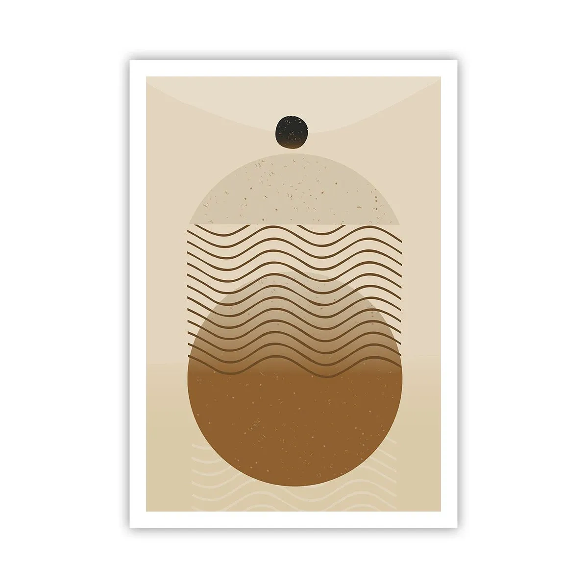 Plakat - Om geometriske figurers oprindelse - 70x100 cm
