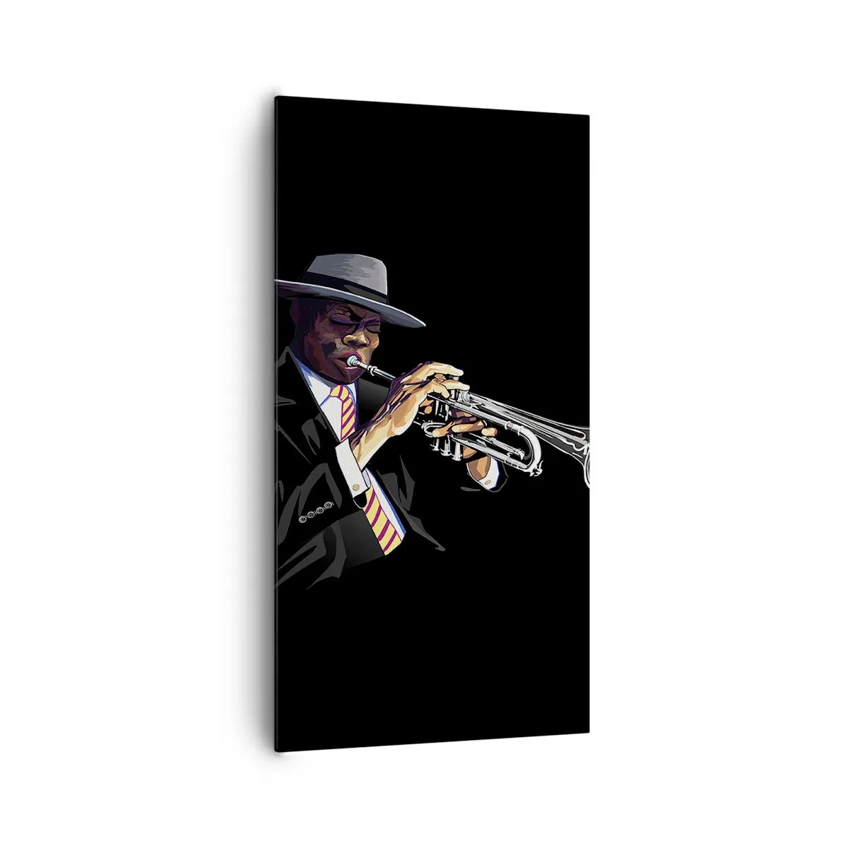 Lærredstryk - Billede på lærred - Gammeldags charme - 65x120 cm