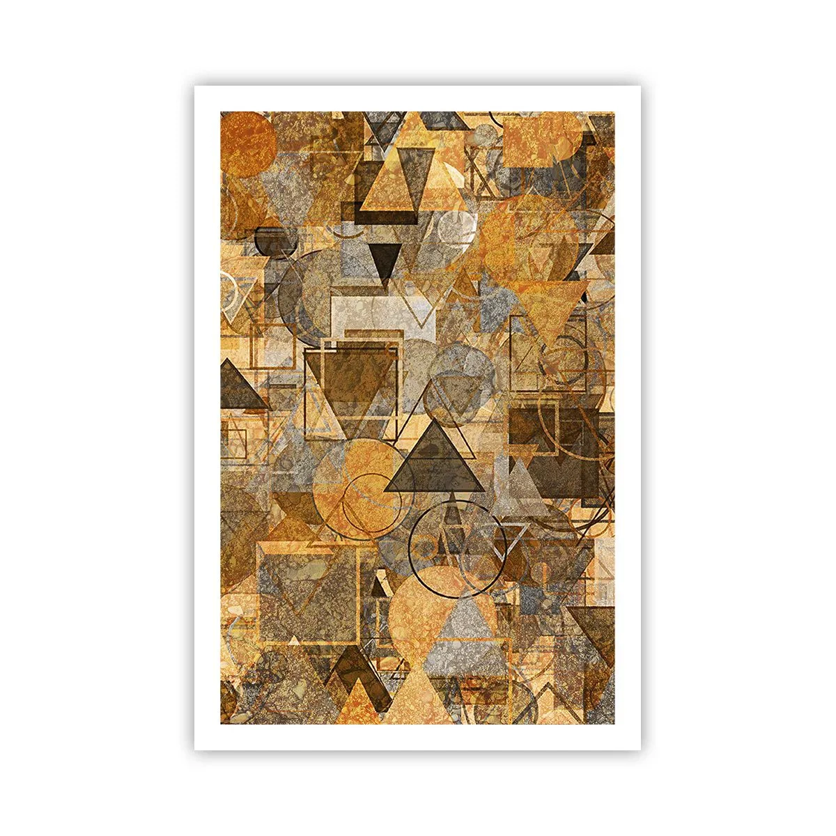 Plakat - Verden i form - 61x91 cm