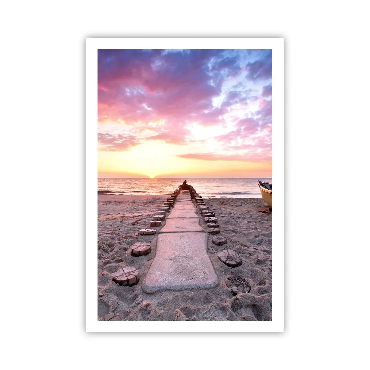 Plakat - Et øjeblik med en dybtgående oplevelse - 61x91 cm