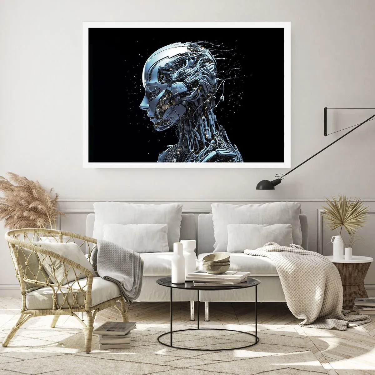 Plakat - Teknologi er en kvinde - 40x30 cm