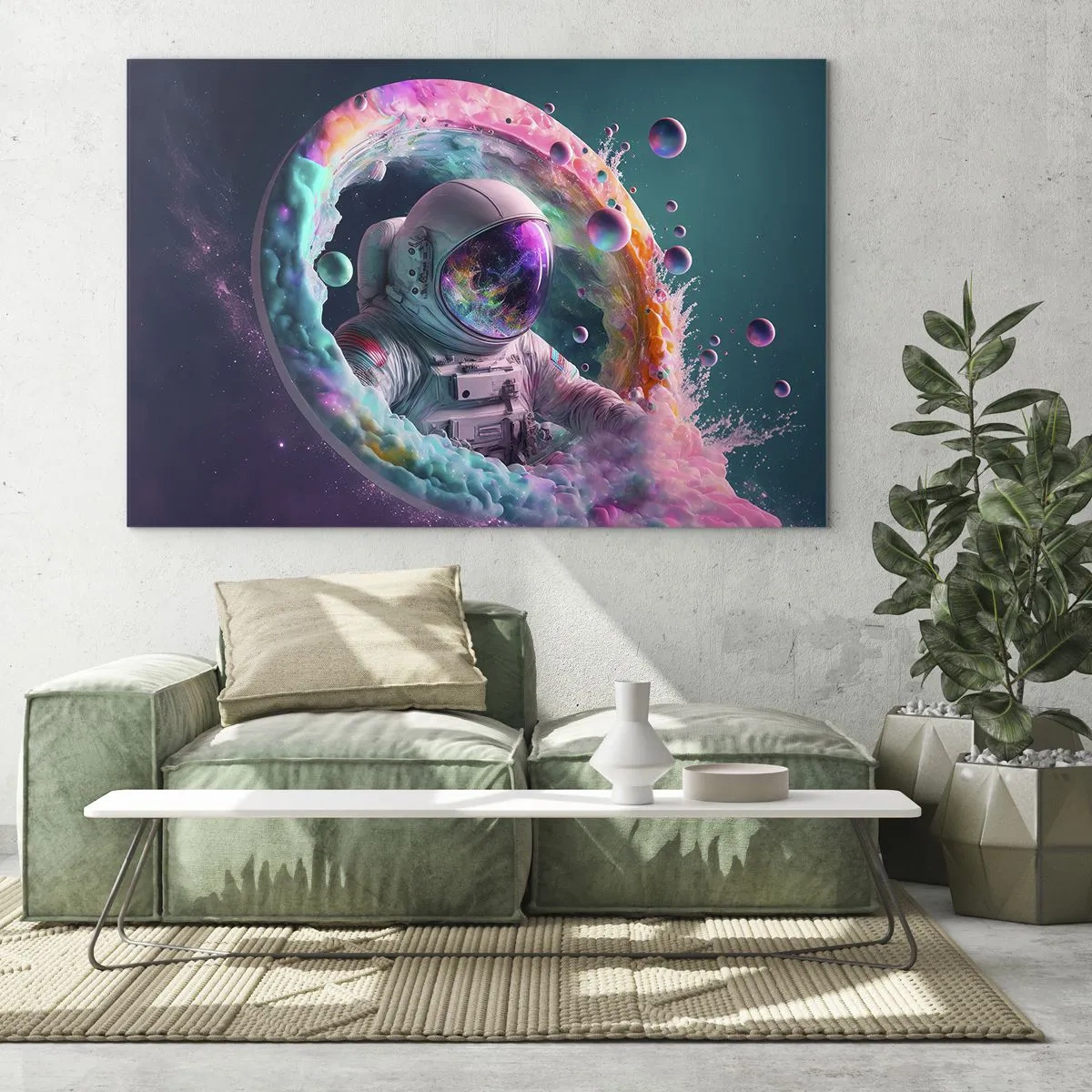 Billede på glas - Stjerneport - 120x80 cm