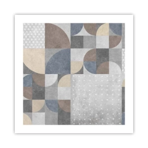 Plakat - Keramisk fantasi - 50x50 cm