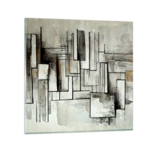 Billede på glas - Enkelthedens kraft - 30x30 cm