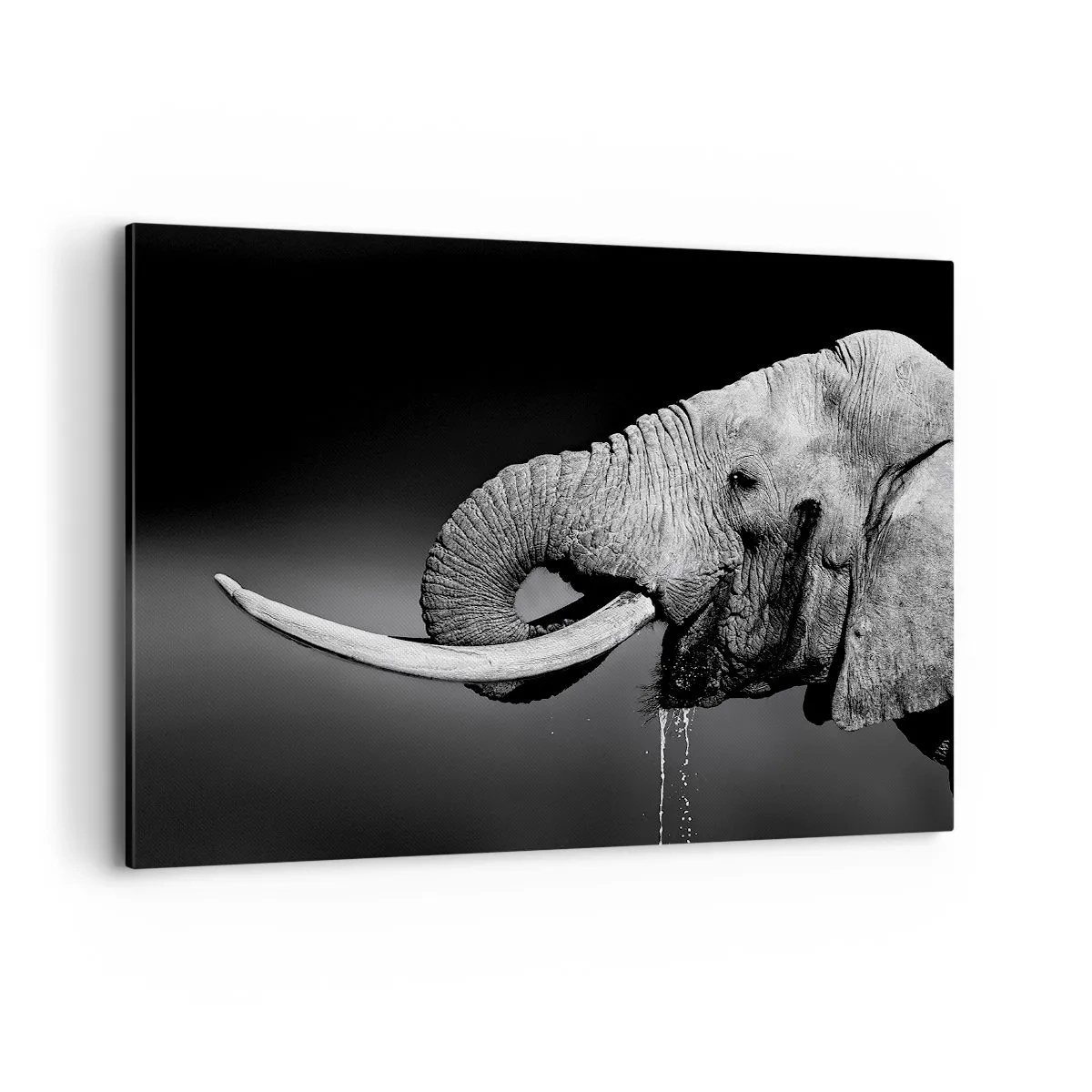 Lærredstryk - Billede på lærred - Ja, det er godt nu - 100x70 cm