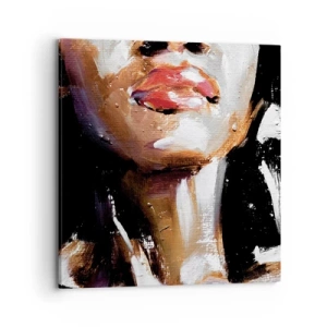 Lærredstryk - Billede på lærred - Stolthed uden fordomme - 70x70 cm