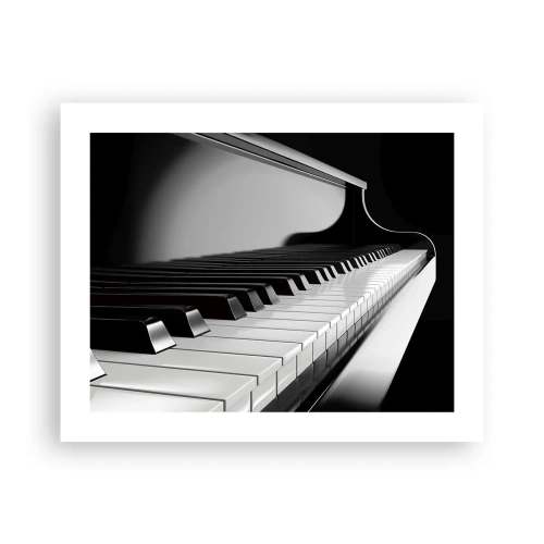 Plakat - Harmoni af former og farver - 50x40 cm