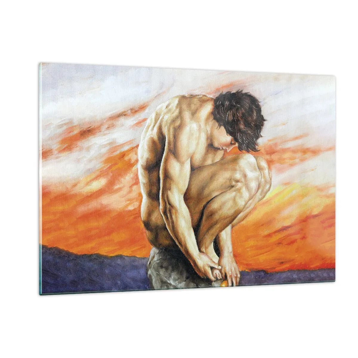 Billede på glas - Sænket i sig selv - 120x80 cm