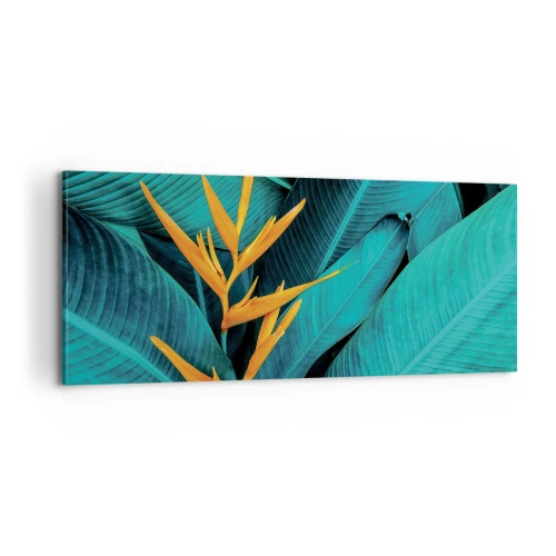 Lærredstryk - Billede på lærred - Edens blomst - 100x40 cm